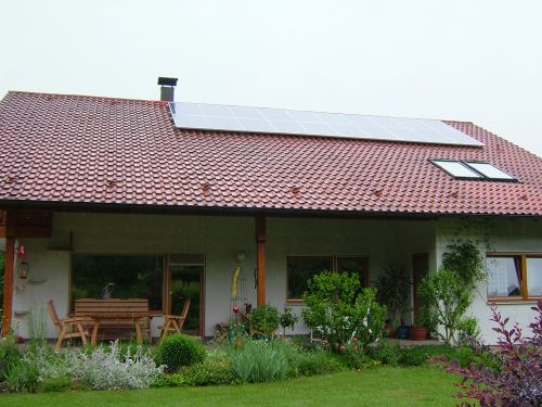 September 2006: Unsere Solaranlage ist in Betrieb